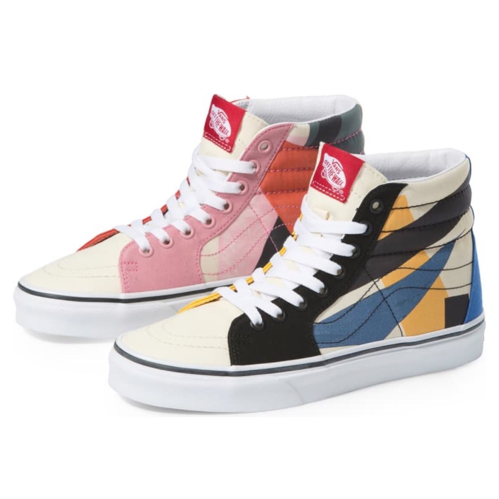 LIMITED EDITION Vans Sk8-Hi MoMA Lyubov Popova's 'Painterly Architectonic'